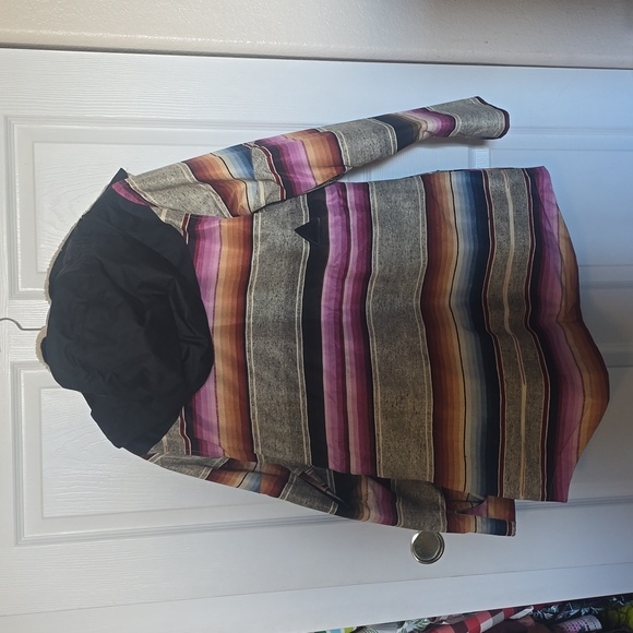 Burton Prowess Snowboard Ski Jacket Coat Baja Mija Stripe Black NWOT Large L - Picture 9 of 14